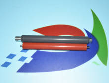 Conjuntos de rolo superior do fusor de calor + rolo de pressão inferior para kyocera m3040 m3540 fs2100 fs2100dn m3040idn m3540idn 2024 - compre barato