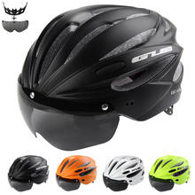 2021 Сверхлегкий велосипедные Безопасность шлемы, поездок на мотоцикле, велосипедный шлем съемный объектив козырек Горный Дорожный велосипедный шлем для взрослых 2024 - купить недорого