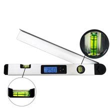 Digital Electronic Protractor Angle Finder Level Measuring Gauge Meter Inclinometer Ruler 0-230 Degree 400MM Metal Material 2024 - buy cheap