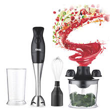 Stainless Steel Immersion Hand Stick Blender Mixer Vegetable Meat Grinder 500ml Chopper Whisk 700ml Smoothie Cup Food Blender 2024 - buy cheap