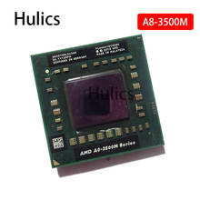 Оригинальный ноутбук Hulics, четырехъядерный процессор AMD A8-3500M 1,5 ГГц/4M, разъем FS1 A8 3500M AM3500DDX43GX A8-Series 2024 - купить недорого