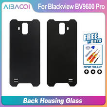 Aibaoqi-nova tampa de vidro para porta de bateria, proteção ip68, adesivo para blackview bv9600/bv9600 pro phone 2024 - compre barato