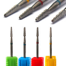 1pc Tungsten Carbide Nail Drill Bit Milling Cutter Polishing Clean Burr Nail File Accessories Electric Manicure Attrition Tools 2024 - buy cheap