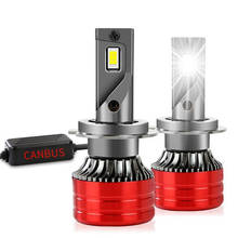 Mini H4 H7 LED Car Headlight Bulbs Canbus LED H1 H11 9005 9006 CSP Chips 120W 30000LM 6000K 12V 24V Auto Headlamp Light Bulbs 2024 - buy cheap
