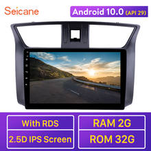 Seicane Android 10.0 10.1" Car Radio For 2012 2013-2016 Nissan Sylphy Touchscreen GPS Navi Stereo Multimedia Player DVR TPMS 2024 - buy cheap