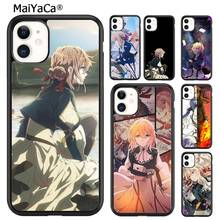 MaiYaCa Anime Violet Evergarden Phone Case Cover For iPhone 5 SE 6 6s 7 8 plus X XR XS 11 12 13 pro max Samsung Galaxy S7 S9 S10 2024 - buy cheap