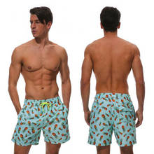 Escatch bermuda masculina de secagem rápida, sunga masculina para praia verão 2024 - compre barato