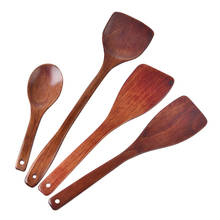 1 Pcs Natural Wood Kitchen Cooking Utensil Nonstick Cooking Dinner Food Shovel Spatula Spoon Food Shovel Kitchen Tools 2024 - buy cheap