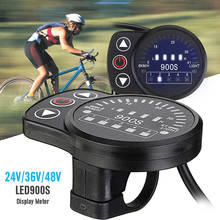 Substituição para KT-900s bicicleta elétrica display lcd painel de controle elétrico bicicleta velocidade display medidor 2024 - compre barato