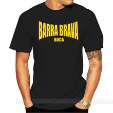 Camiseta con temática de Barra Brava Boca para fanáticos de La 12 Juniors, camiseta Ultras Torcida Hooligans 100% algodón, camiseta de manga corta, oferta barata 2024 - compra barato
