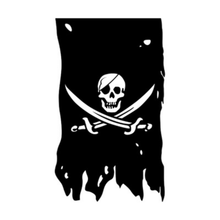 Calavera rota doble con cuchillo, bandera pirata, Jack Rackham, Jolly Rogers, 90x150cm, para Decoración 2024 - compra barato