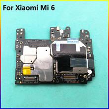 Tested Original Full Work Mainboard Motherboard For Xiaomi Mi 6 Mi6 Global Firmware Logic Circuits FPC 2024 - buy cheap