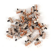 40PCS Mini Vertical Toggle Switches For DIY Electronic Accessories SS12D00G3 Slide Switch 2 Position SPDT 1P2T 3Pin PCB Panel 2024 - buy cheap