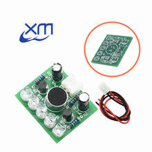 1PCS 3V-5.5V Sound Control LED Melody Lamp DIY KIT Electronic Production Kits Suite Voltage Control DIY Kit Fiberglass Board 2024 - buy cheap