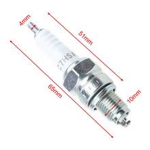 2x Motorcycle C7HSA 4629 Spark Plug Fits Scooter GY6 50cc 150cc High Performance 3 Electrode 2024 - buy cheap