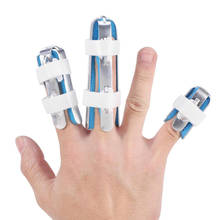 Corrector de postura de aluminio para dedo, 3 tamaños, recuperación de lesiones, dolor, flexión, deformación correcta, 3 uds. 2024 - compra barato