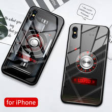 For Iphone 13 Case Glass Back Cover Locked Design Case Iphone 11 Cover Funda For Iphone 6 6s 7 8 Plus X Xs Max Xr 12 13 Pro Max 2024 - buy cheap