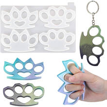 3D Knuckles Resin Molds DIY Finger Keychain Mold Ring Silicone Casting Molds for Jewelry/Keychain/Handmade Gift Making 2024 - buy cheap