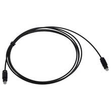 Cable de fibra óptica Digital, Conector de Cable dorado, SPDIF, MD, DVD, 2M 2024 - compra barato