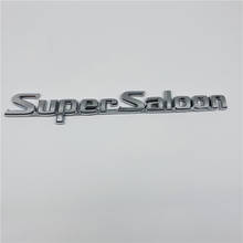 Pegatinas de coche personalizadas para Toyota Crown Supersaloon Super Saloon, emblema trasero, letras del logotipo del maletero, placa de identificación 2024 - compra barato