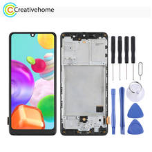 TFT Material LCD Screen and Digitizer Full Assembly with Frame for Samsung Galaxy A41, SM-A415 2024 - buy cheap