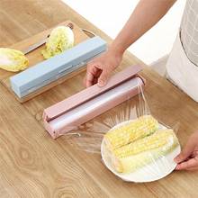 Plastic Wrap Dispensers Durable Food Wrap Dispenser Food Fresh Keeping Cling Film Cutter Food Storage Holder Kitchen Tools 2024 - buy cheap