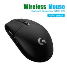 Logitech G304 Wireless Mouse LIGHTSPEED 6 Programmable Buttons USB Wireless Mouse 12000DPI Adjustable Gaming Optical Mice for PC 2024 - buy cheap