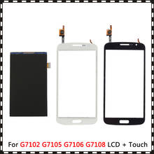 New High Quality 5.25" For Samsung Galaxy Grand 2 Duos G7105 G7106 G7108 G7102 Lcd Display With Touch Screen Digitizer Sensor 2024 - buy cheap