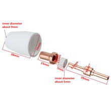 Cortador de Plasma de aire para soplete de PT-31, 40 50 consumibles, boquillas de extensión, anillos de vértice, accesorios para herramientas eléctricas, 40 unidades 2024 - compra barato