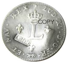 France 1739 Silver Plated Copy Coins 2024 - buy cheap