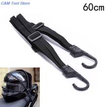 Motorcycles Strength Retractable Helmet Luggage Elastic Rope Strap with 2 Hooks 2024 - buy cheap