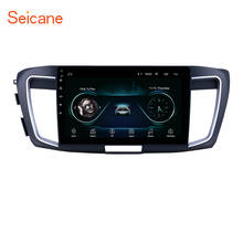 Seicane-reproductor multimedia con pantalla de 10,1 pulgadas y navegación GPS para Honda, Radio estéreo con Android 8,1, 2.0L, compatible con Carplay, TPMS, para coche Honda Accord 9, 2013 2024 - compra barato