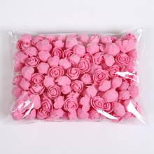 50/100/200 Pieces Teddy Bear of Roses 3cm Foam Wedding Decorative Christmas Decor for Home Diy Gifts Box Artificial Flowers 2024 - купить недорого