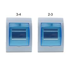 1pc impermeável plástico casa interruptor caixa de distribuição elétrica caixa de proteção para 2-3/3-4 maneiras wall mounted disjuntor 2024 - compre barato