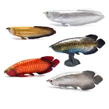 Freshwater Chinese Sturgeon Arowana Fish Simulation Model Toy Aquarium Decor Kids Educational Toys for Children Gifts 2024 - buy cheap