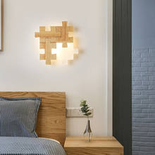 Luminária de parede em acrílico com luz led pós-moderna, criativa, modelo nórdico, interior, loft, sala de estar, corredores, quarto, decoração 2024 - compre barato
