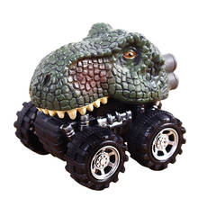 Dinosaur Toys Clockwork Pull Back  Dino Model Animal Vehicles Truck Hobby Educational Mini Kids Toys For Boys 2024 - buy cheap
