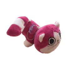 10CM, aproximadamente LLavero de peluche de gato de juguete, muñeco de peluche con relleno de Animal 2024 - compra barato