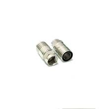 1pcs RF Coaxial CATV F for RG11 75-7 2p  Cable Two shields Cold pressure connector 2024 - buy cheap