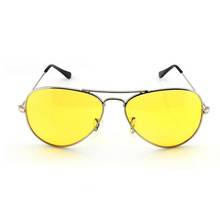 Модные солнцезащитные очки желтые очки ночного видения солнцезащитные очки анти-дальнего света поляризованные очки ночного видения 2024 - купить недорого