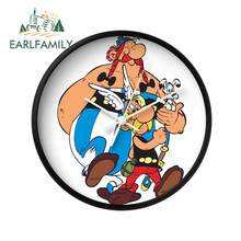EARLFAMILY 13cm x 12.9cm for Asterix Obelix Personality Car Stickers Vinyl Waterproof Car Accessories Personality Fine Decals 2024 - buy cheap