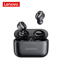 Беспроводные наушники Lenovo HT18, Bluetooth 5,0, TWS HD говорящая стереогарнитура с сенсорным управлением, наушники-вкладыши, гарнитура с микрофоном 2024 - купить недорого