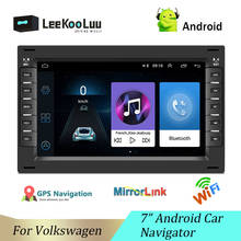 LeeKooLuu Android 2 Din Car Radio GPS Navi Wifi For VW /Volkswagen BORA POLO MK5 SHARAN JETTA MK4 CITI CHICO 2Din Car Multimedia 2024 - buy cheap