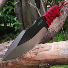 Cuchillo recto para exteriores, cuchillo portátil de acero inoxidable, afilado y duradero 2024 - compra barato