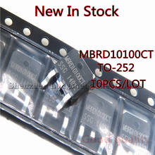 10 шт./лот MBRD10100CT TO-252 10A/100V SMD новый оригинальный диод Шоттки 2024 - купить недорого