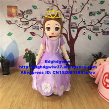 Princess Sofia Mascot Costume Adult Cartoon Character Outfit Suit Marketplace Hypermarket Wedding Celebration zx1898 2024 - buy cheap
