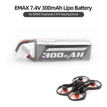 EMAX 7.4V 300mAh Lipo Battery for EMAX Tinyhawk Snapper FPV Racing Drone FPV RC Model 2024 - buy cheap