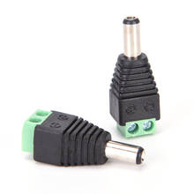 12V 2.1 X 5.5mm DC Power Plug Male Female Plug Jack Adapter Connector Plug For CCTV (1 Male+1 Female) 2024 - buy cheap