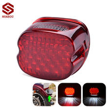 Motorcycle Tail light for Harley Laydown LED Tail Lamp For Sportster 1200 Low XL1200L Road King Softail Dyna 2024 - buy cheap