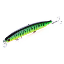 HENGJIA 1pc Wobbler Minnow Isca De Pesca 13.5 CM/18.5G Isca Artificial Biônico Baixo Pike 2024 - compre barato